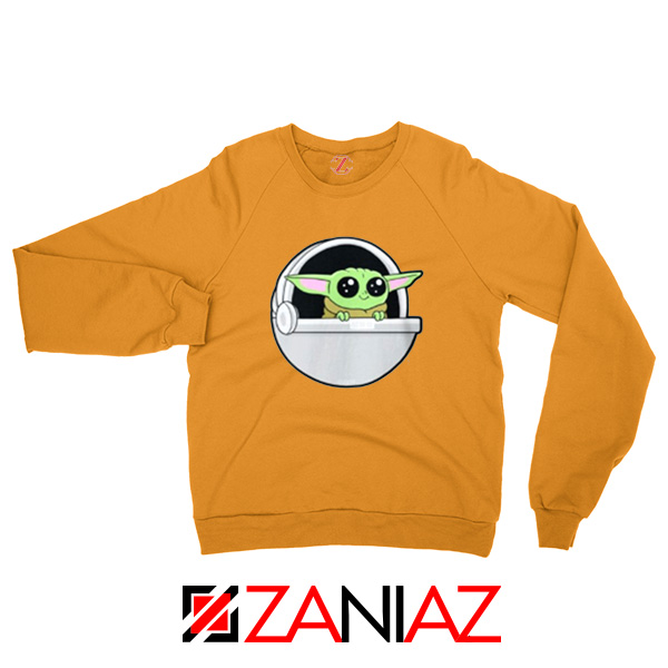 The Child Mando Orange Sweatshirt