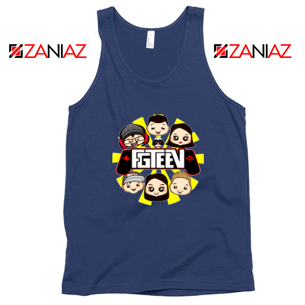 The Family Gaming Team Navy Blue Tank Top