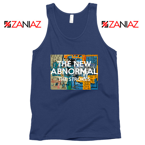 The New Abnormal Navy Blue Tank Top