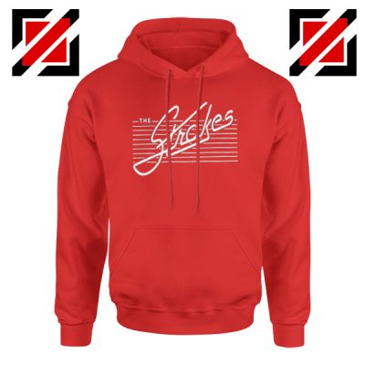 The Strokes Band Red Hoodie
