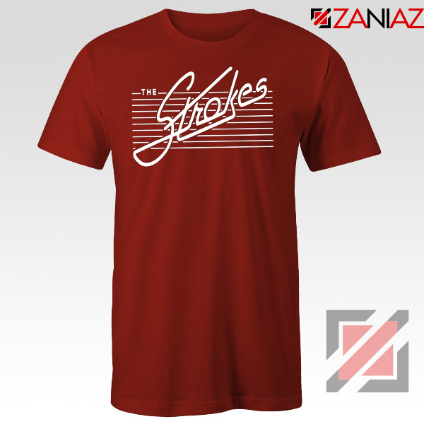 The Strokes Band Red Tshirt