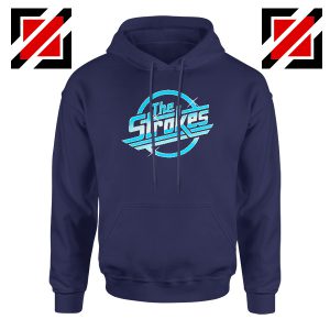 The Strokes Navy Blue Hoodie
