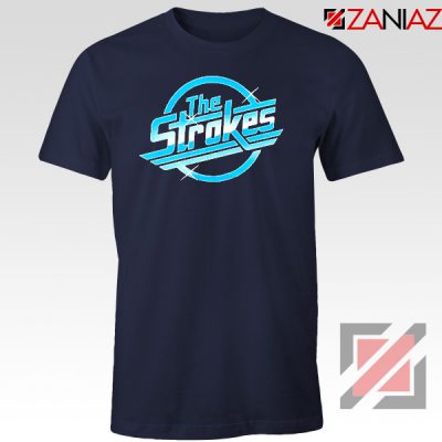 The Strokes Navy Blue Tshirt