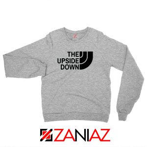 The Upside Down North Face Sport Grey Sweatshirts