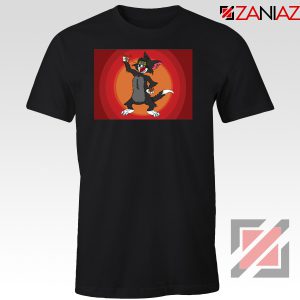 Tom The Cat Wins Black Tshirt