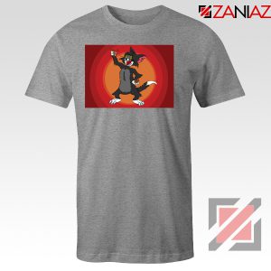 Tom The Cat Wins Sport Grey Tshirt