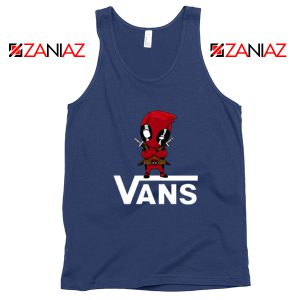 Van Deadpool Navy Blue Tank Top