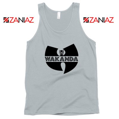 Wakanda Parody Sport Grey Tank Top Wutang Logo
