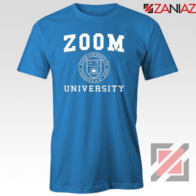 Zoom University Seal Blue Tshirt