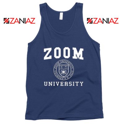 Zoom University Seal Navy Blue Tank Top