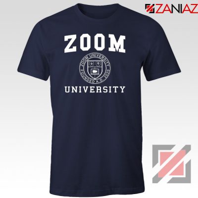 Zoom University Seal Navy Blue Tshirt