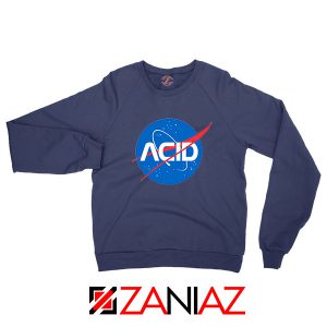 Acid Nasa Navy Blue Sweatshirt