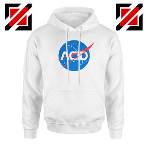 Acid Nasa White Hoodie