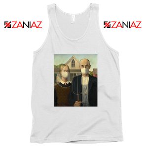 American Gothic Mask Covid 19 Tank Top