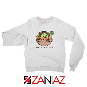Baby Yoda Feeling Lucky Sweatshirt