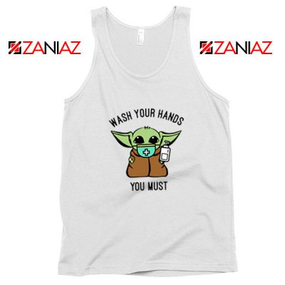 Baby Yoda Wash Your Hands Tank Top