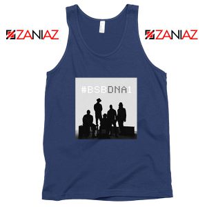 Backstreet Boys Group Navy Blue Tank Top