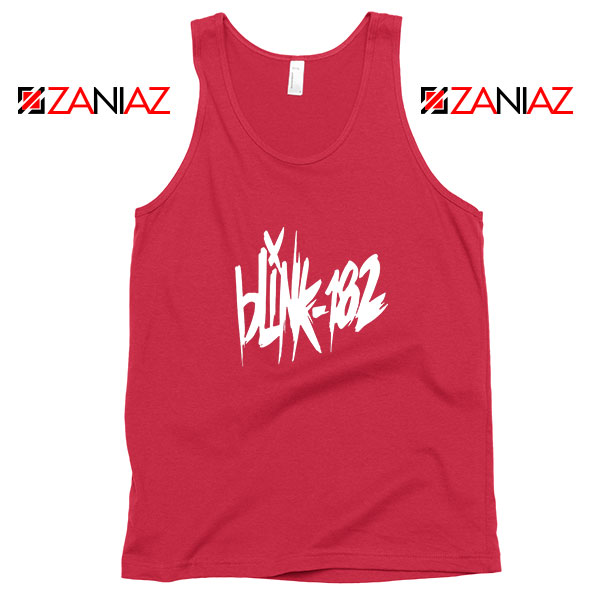 Blink 182 Tour Show Red Tank Top