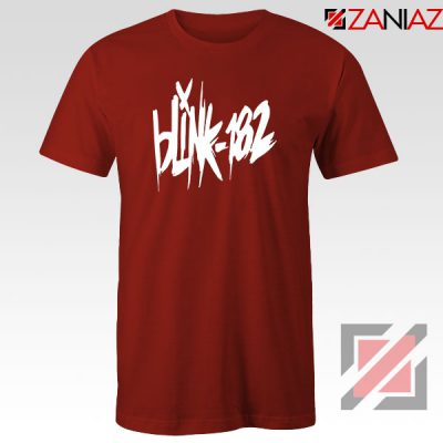Blink 182 Tour Show Red Tshirt