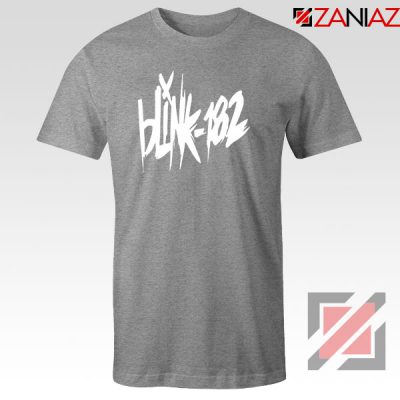 Blink 182 Tour Show Sport Grey Tshirt