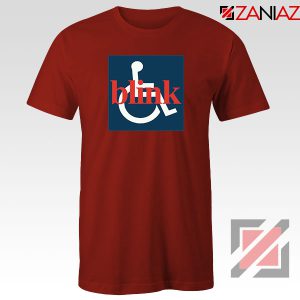 Blink 182 Wheelchair Red Tshirt
