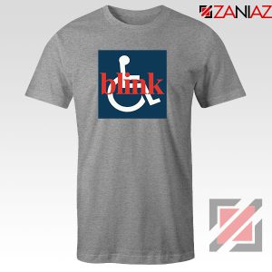 Blink 182 Wheelchair Sport Grey Tshirt