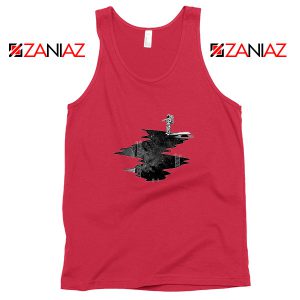 Buy Space Diving Red Tank Top