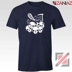 Cheap Cat Soul Navy Blue Tshirt