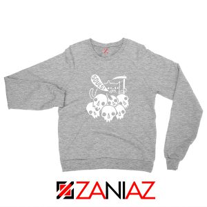 Cheap Cat Soul Sport Grey Sweatshirt