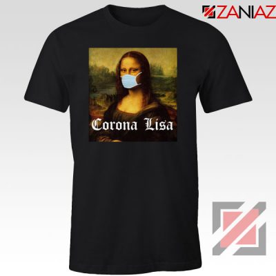 Cheap Corona Lisa Black Tshirt