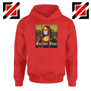 Cheap Corona Lisa Red Hoodie