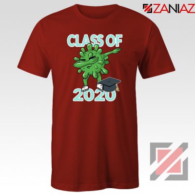 Class Of 2020 Dabbing Red Tshirt