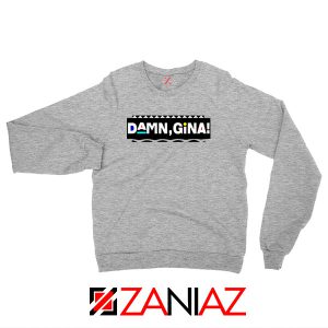 Damn Gina Martin Sport Grey Sweatshirt