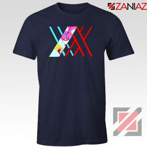 Darling in the franxx Argentea Navy Blue Tshirt
