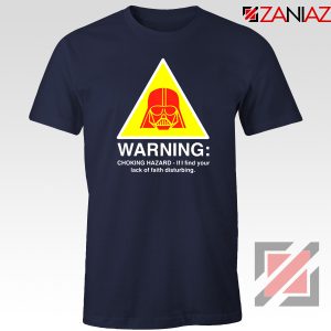 Darth Vader Choking Hazard Navy Blue Tshirt