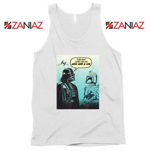 Darth Vader and Boba White Tank Top