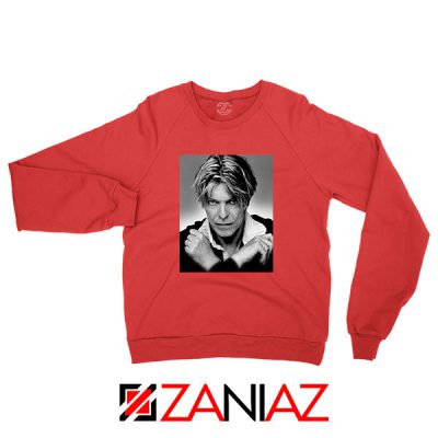 David Bowie Red Sweatshirt