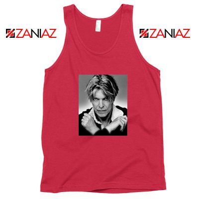 David Bowie Red Tank Top