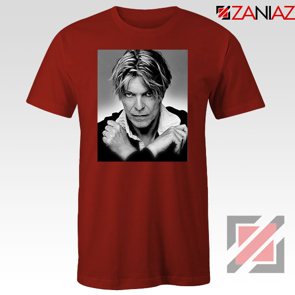 David Bowie Red Tshirt