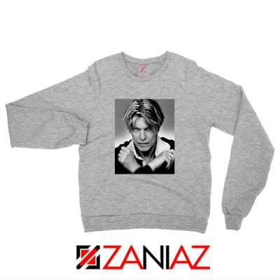 David Bowie Sport Grey Sweatshirt