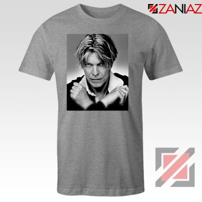 David Bowie Sport Grey Tshirt