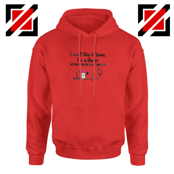 Disney Minnie Mouse Nurse Red Hoodie