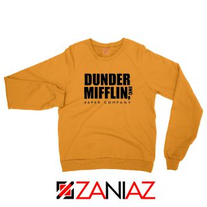 Dunder Mifflin Orange Sweatshirt