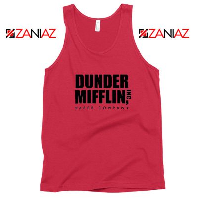 Dunder Mifflin Red Tank Top