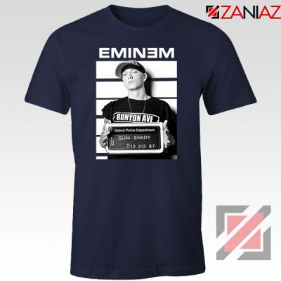 Eminem Slim Shady Navy Blue Tshirt