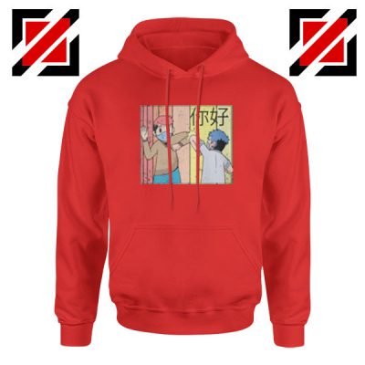 Fight Covid 19 Pandemic Red Hoodie
