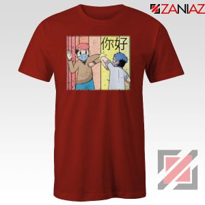 Fight Covid 19 Pandemic Red Tshirt