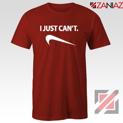 Funny Parody Slogan Nike Red Tshirt