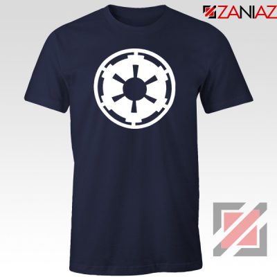 Galactic Empire Logo Navy Blue Tshirt