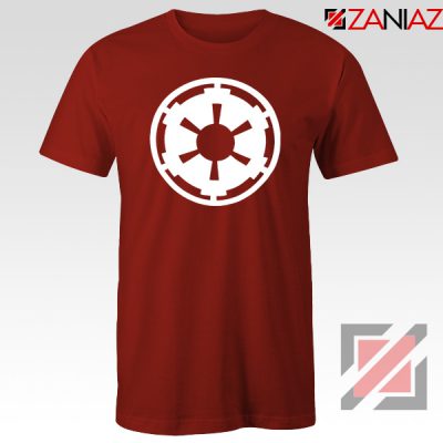 Galactic Empire Logo Red Tshirt